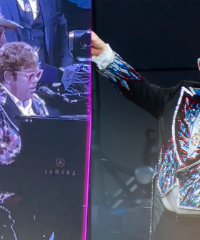 Molly Meldrum Moons Melbourne At Elton John's Concert!