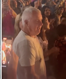 Watch Daryl Braithwaite Sing Along With Harry Styles As He Performs 'Horses'