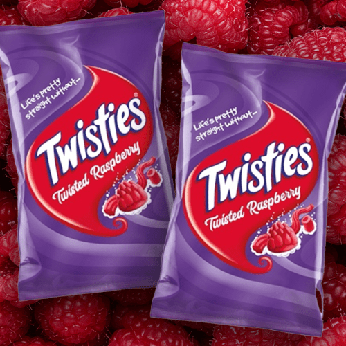 Twisties Are Releasing A Limited Edition Twisted Raspberry Flavour!