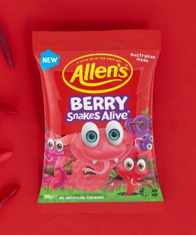 No More Leftover Green And Yellow Snakes, Allen's Release Berry-Best Snakes Alive Flavours