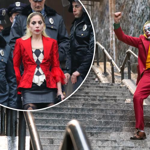 THE FAMOUS STAIRS ARE BACK! More On-Set Photos Of Lady Gaga From 'Joker 2'