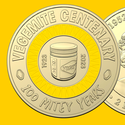New $2 Coins Featuring Vegemite Jar Heading For Circulation