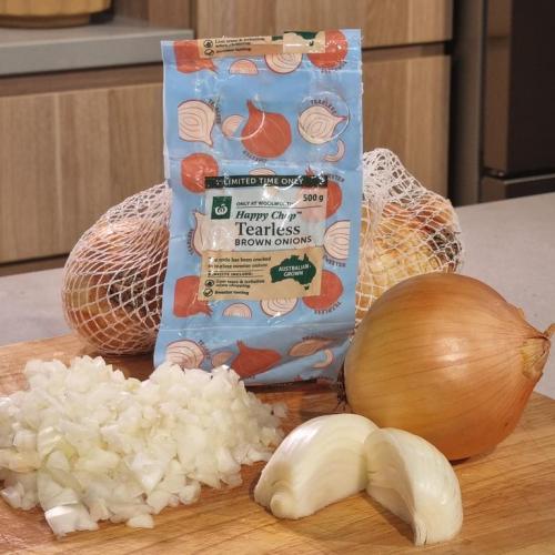 Put The Goggles Away, Woolies Is Releasing Tearless Onions!