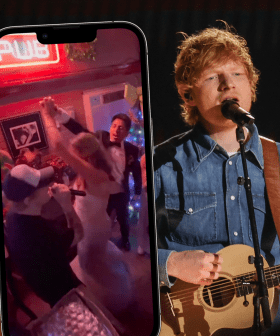 Ed Sheeran Performs Surprise Karaoke With Bride And Groom At His Old Local Pub