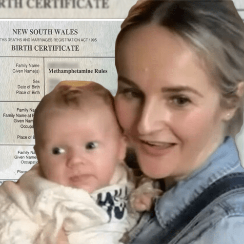Why An Aussie Journalist Named Her Baby ‘Methamphetamine Rules’