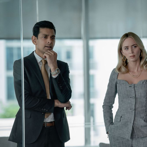 Emily Blunt And Chris Evans' New Netflix Movie Looks Like A Wild Ride