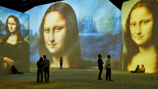 The LUME Melbourne Unveils Breathtaking New Leonardo da Vinci Experience