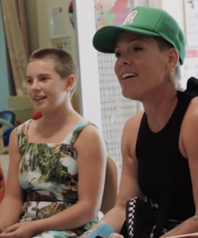 P!nk Has Paid An Emotional Visit To Kids At Melbourne's Royal Children's Hospital