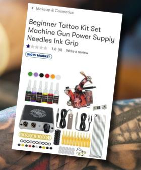 'Big W' In Hot Water For Selling At-Home Tattoo Kits
