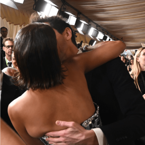 Why Did Halle Berry Kiss Adrien Brody On The Oscars Red Carpet?