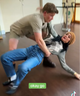 Crikey! Robert Irwin Drops Katy Perry While Doing The Waltz